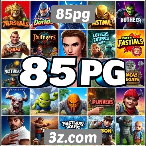 85pg oferece diversidade de jogos para diferentes públicos