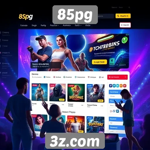 Experiência de usuário otimizada no site 85pg