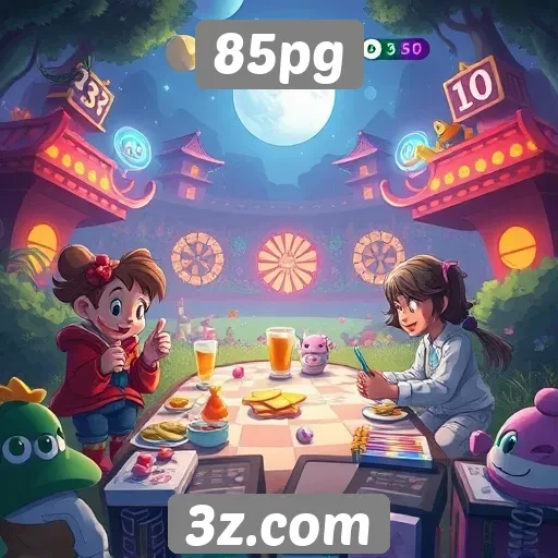 85pg apresenta novidades em jogos online