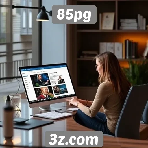 Novos recursos do site 85pg melhoram a experiência do usuário